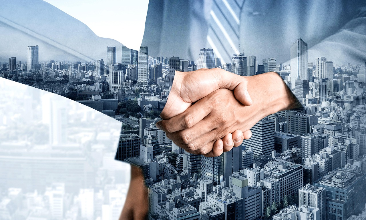 shake hands